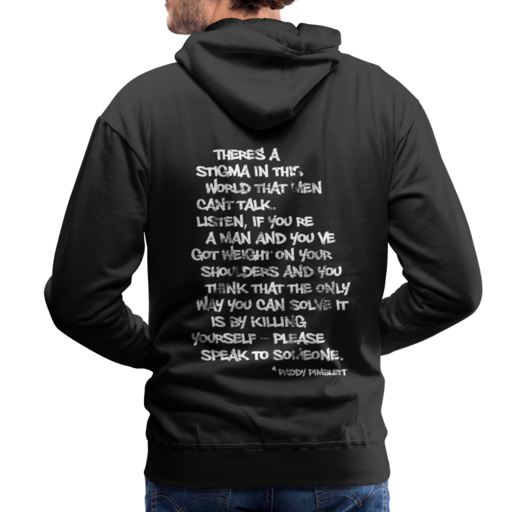 Men’s Premium Hoodie STIGMA - black